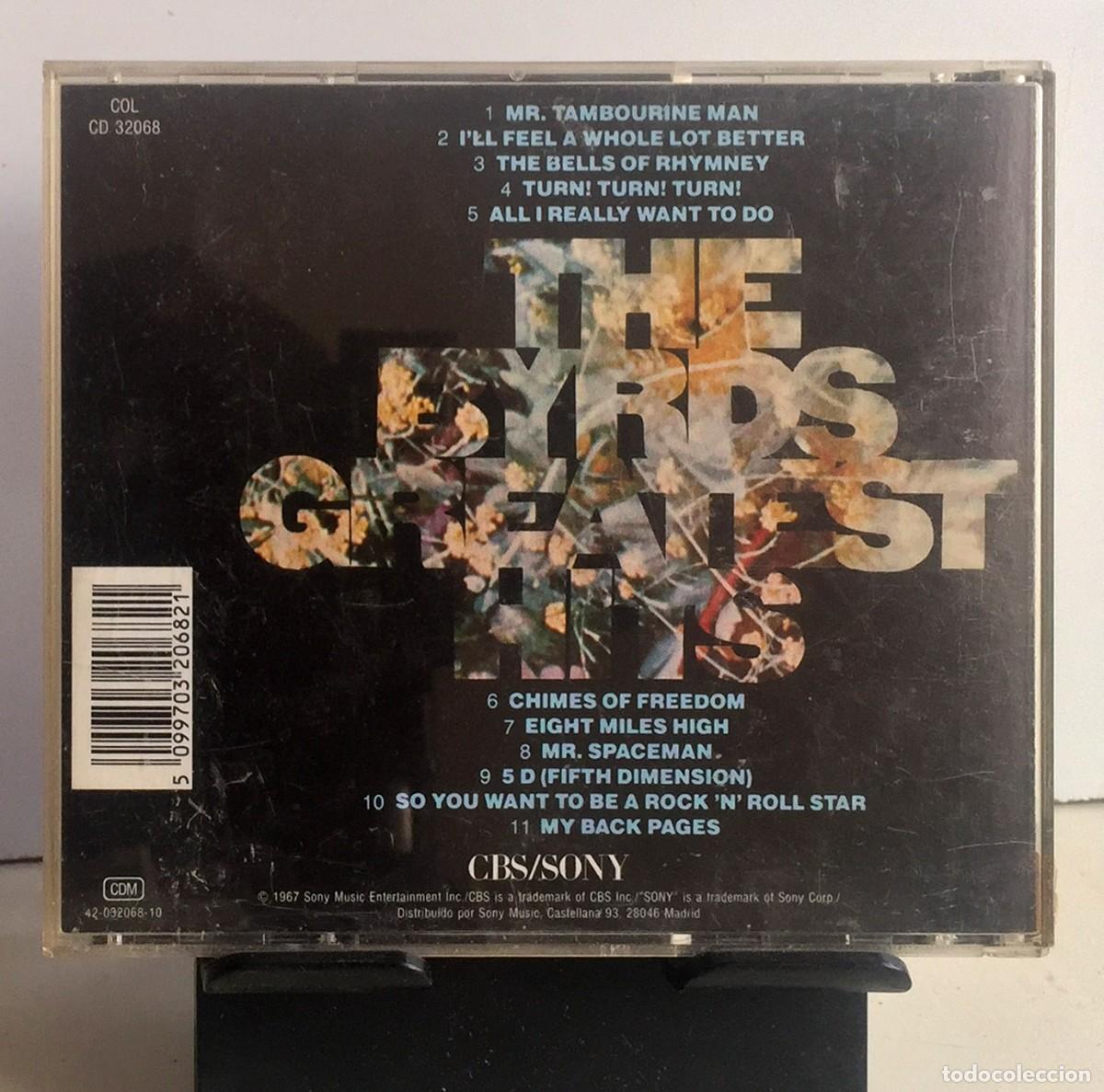 CDs de m&uacute;sica: The Byrds - Greatest Hits - CD - Foto 2