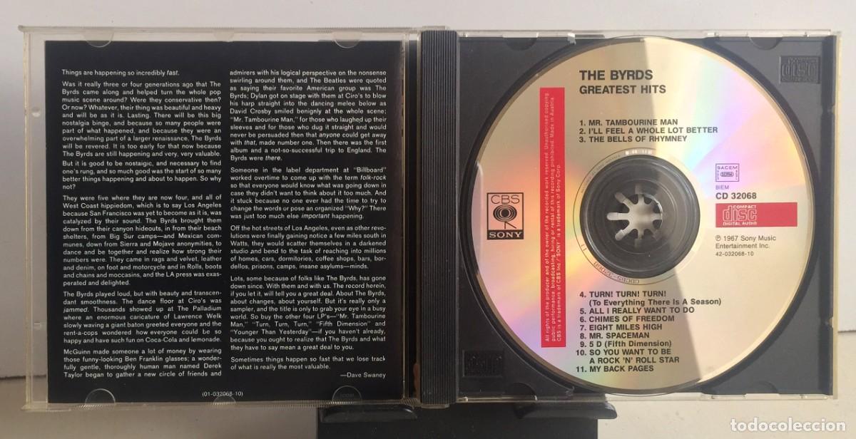 CDs de m&uacute;sica: The Byrds - Greatest Hits - CD - Foto 3