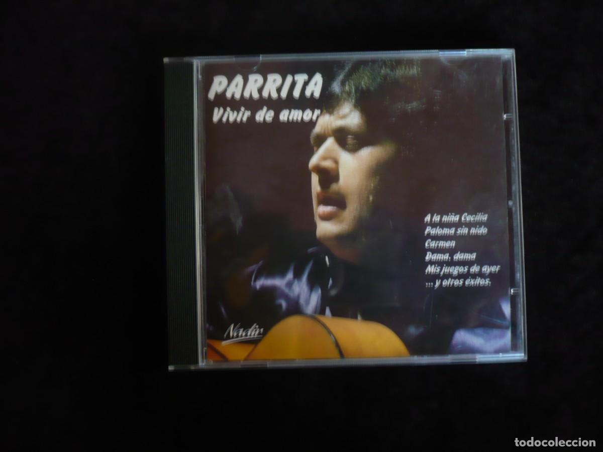 CDs de m&uacute;sica: parrita - vivir de amor - cd como nuevo - Foto 1
