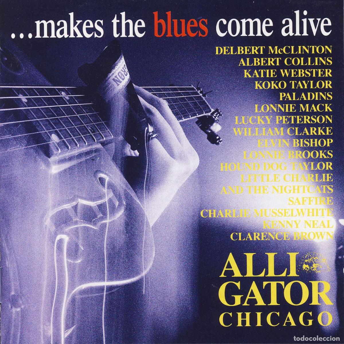 CDs de m&uacute;sica: Alligator...Makes The Blues Come Alive - Various - Foto 1