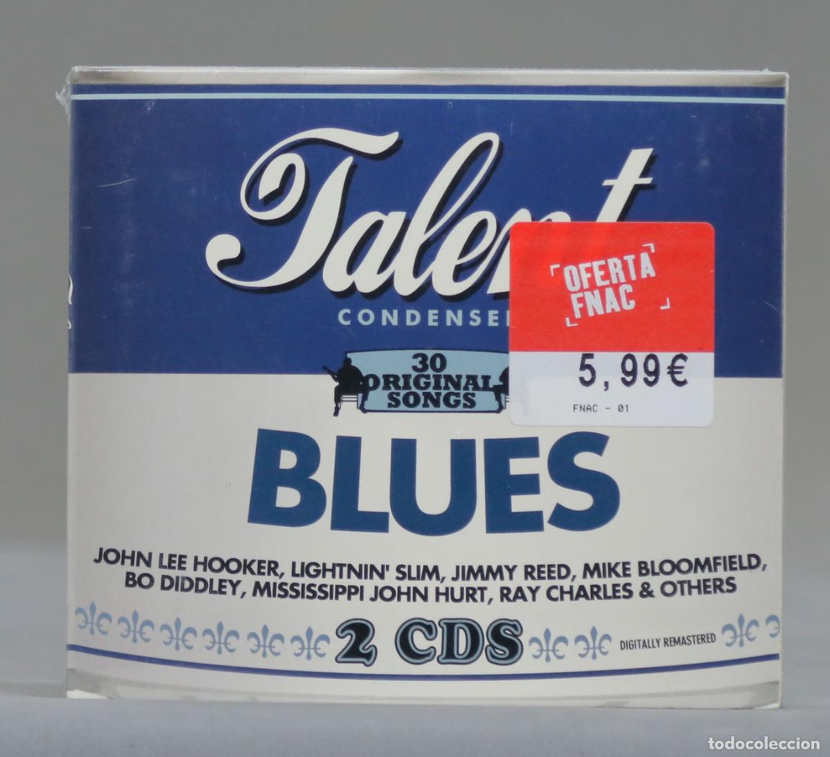 CDs de m&uacute;sica: 2 CD. Talent Condensed - Blues. PRECINTADO - Foto 1