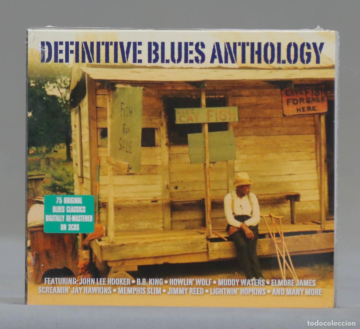 Musik-CDs: 3 CD. Definitive Blues Anthology. PRECINTADO