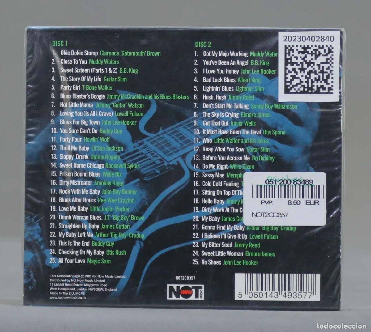 CDs de m&uacute;sica: 2 CD. Electric Blues. PRECINTADO - Foto 2