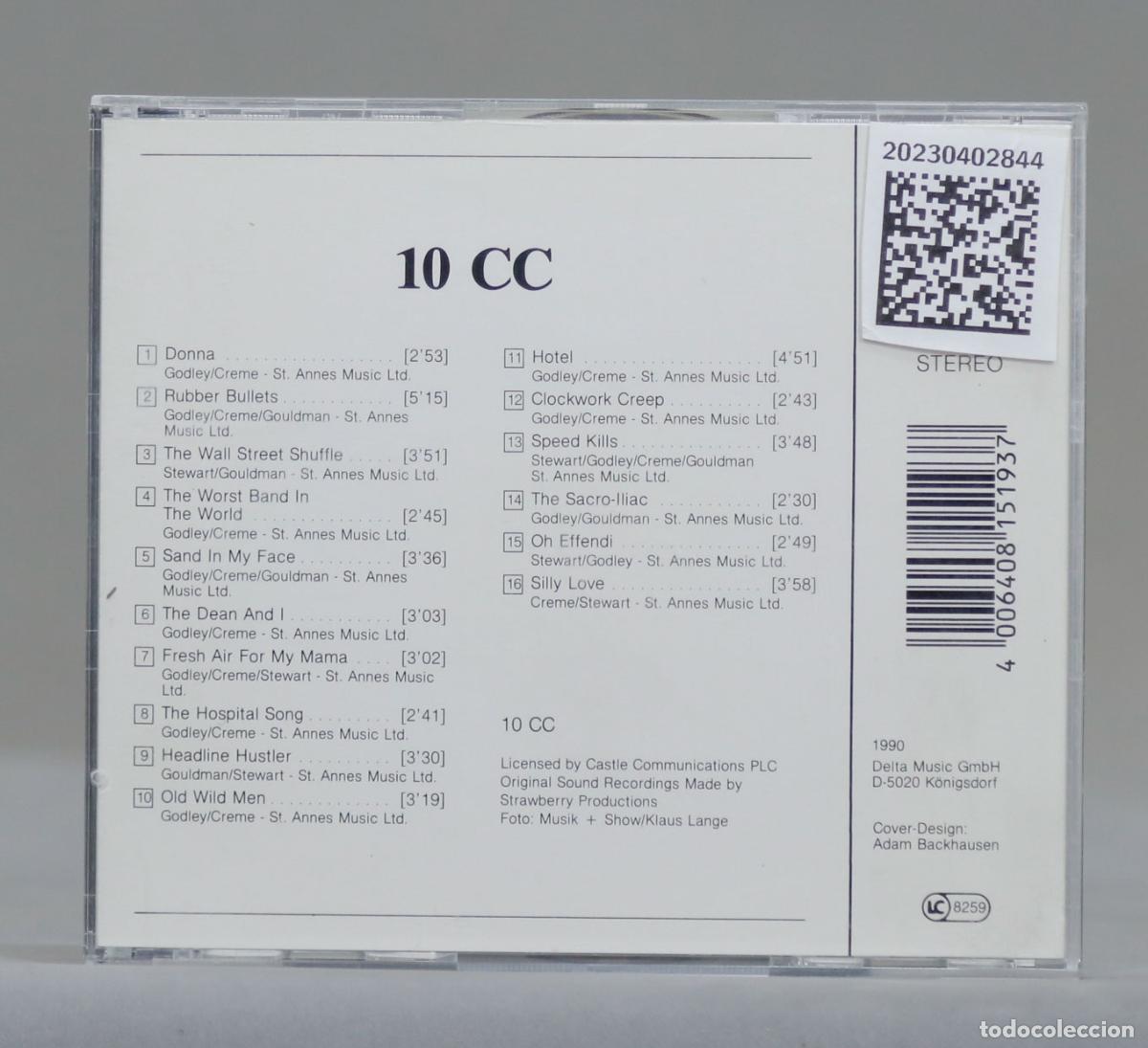 CDs de m&uacute;sica: CD. 10cc &ndash; The Hits. PRECINTADO - Foto 2