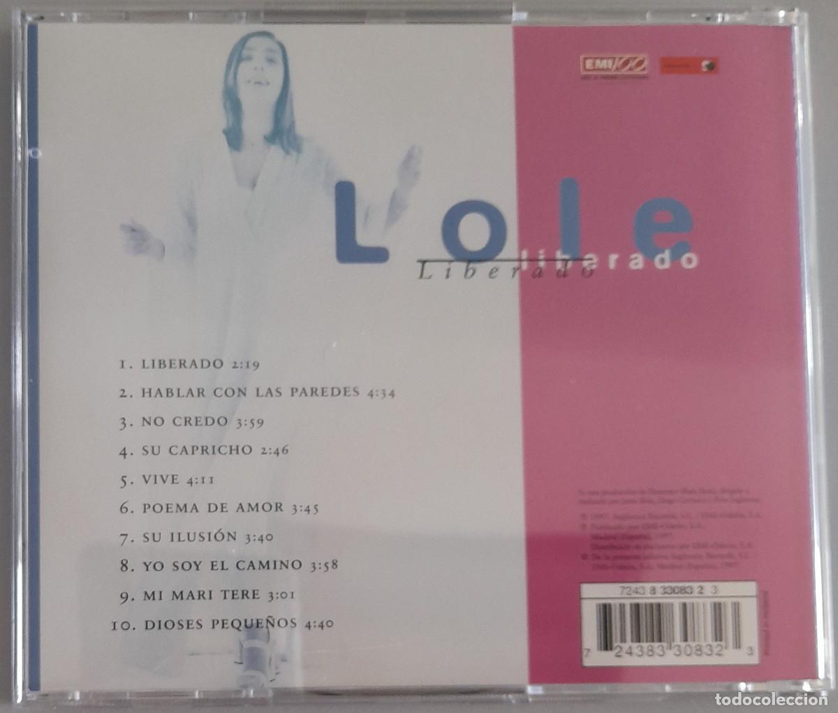 CDs de m&uacute;sica: LOLE - LIBERADO - Foto 2