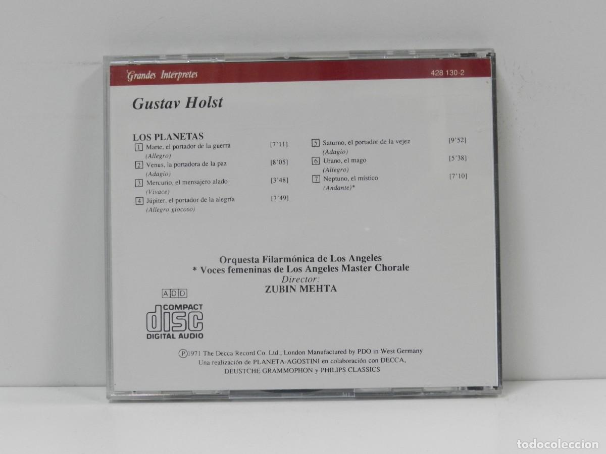 CDs de m&uacute;sica: DISCO CD. Mehta &ndash; Holst. COMPACT DISC. - Foto 2