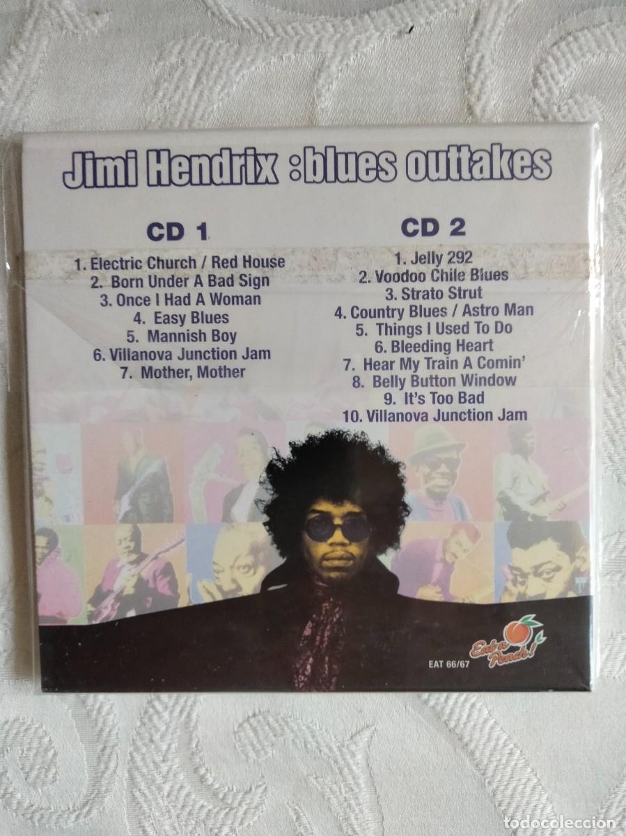 CDs de m&uacute;sica: JIMI HENDRIX - :Blues Outtakes 2 cd - Foto 2