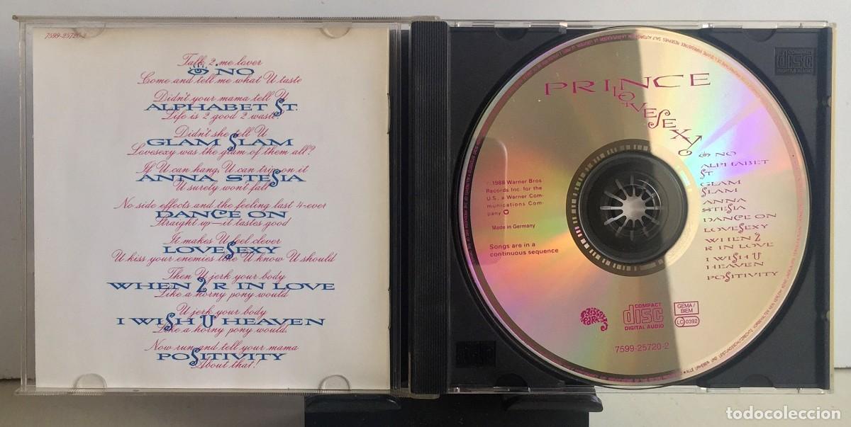 CDs de m&uacute;sica: Prince - Lovesexy - CD - Foto 3