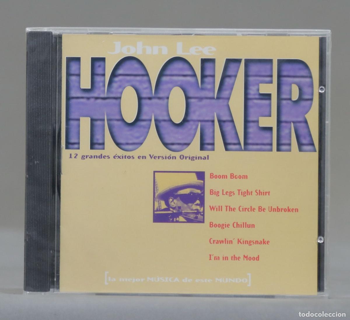 CDs de m&uacute;sica: CD. John Lee Hooker &ndash; 12 Grandes &Eacute;xitos En Versi&oacute;n Original. PRECINTADO - Foto 1