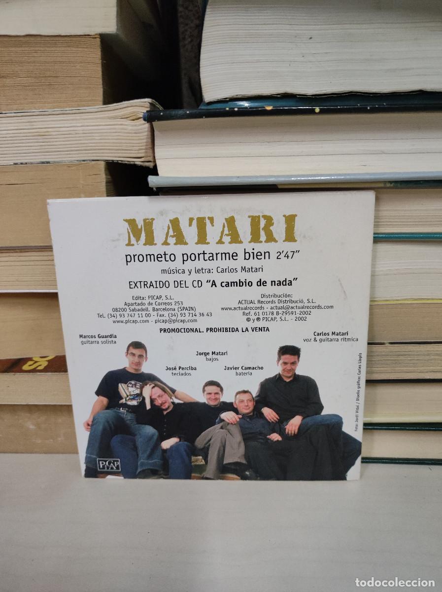 CDs de m&uacute;sica: matari &ndash; Prometo Portarme Bien - Foto 2