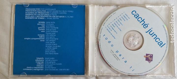 CDs de m&uacute;sica: CACH&Eacute; JUNCAL - TODO PARA TI. CD. SE90CD8153. - Foto 2