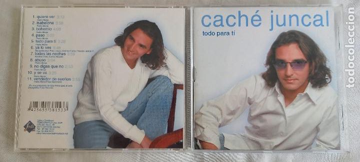 CDs de m&uacute;sica: CACH&Eacute; JUNCAL - TODO PARA TI. CD. SE90CD8153. - Foto 1