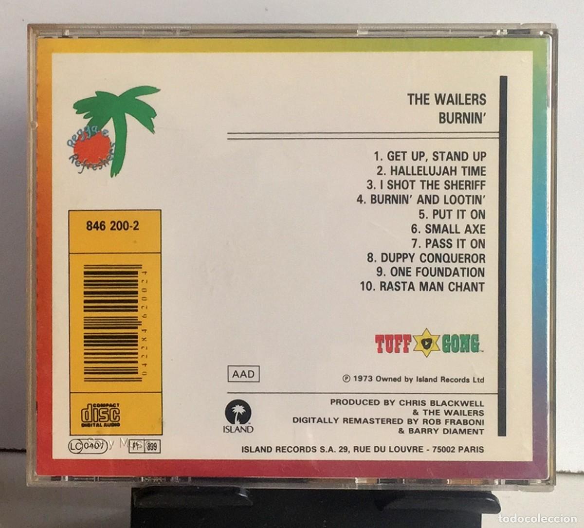 CDs de m&uacute;sica: The Wailers - Burnin&acute; - CD - Foto 2