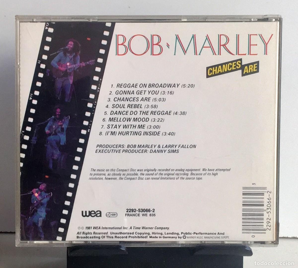 CDs de m&uacute;sica: Bob Marley - Chances Are - CD - Foto 2