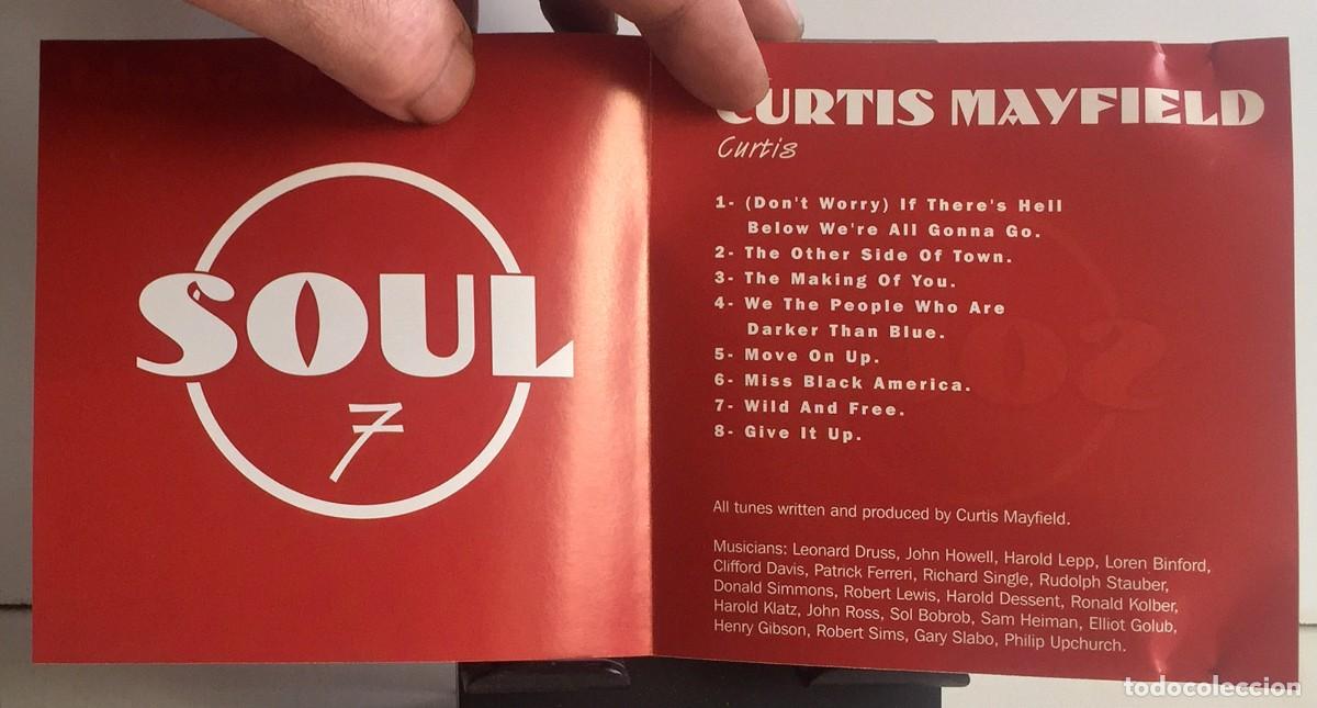 CDs de m&uacute;sica: Curtis Mayfield - Curtis (Col. SOUL 7) - CD - Foto 4