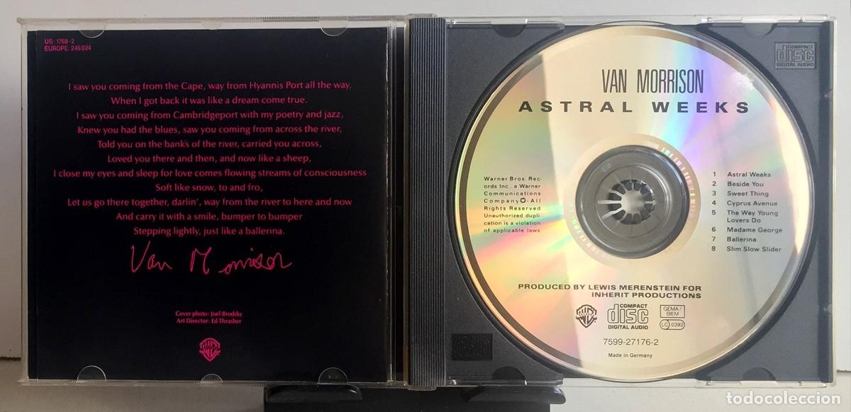 CDs de m&uacute;sica: Van Morrison - Astral Weeks - CD - Foto 3