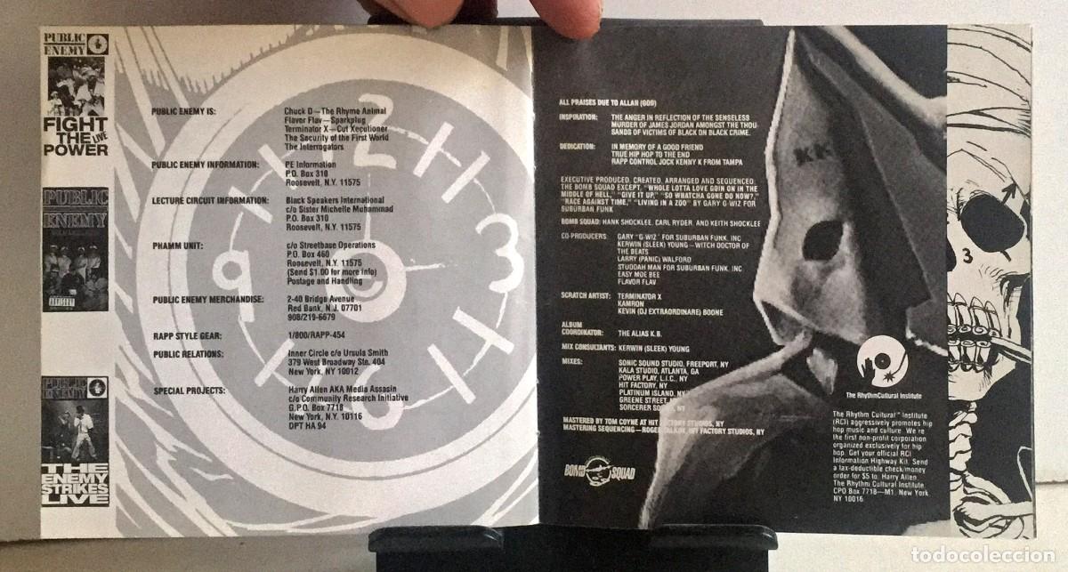 CDs de m&uacute;sica: Public Enemy - Muse Sick-N-Hour Mess Age - CD - Foto 5