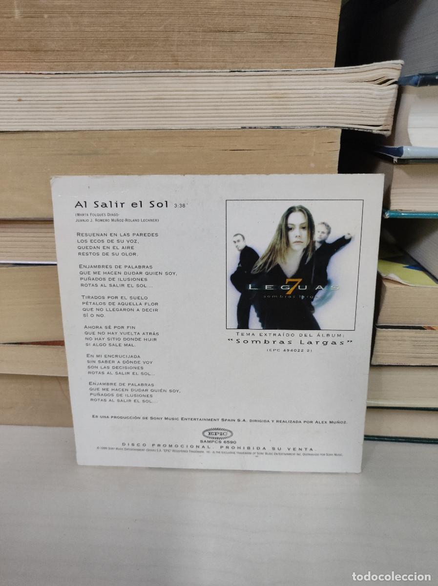 CDs de m&uacute;sica: 7 Leguas &ndash; Al Salir El Sol - Foto 2