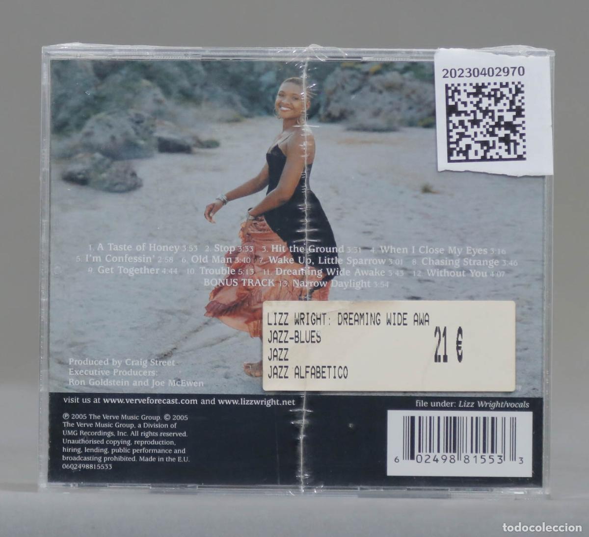 CDs de m&uacute;sica: CD. Lizz Wright &ndash; Dreaming Wide Awake. PRECINTADO - Foto 2