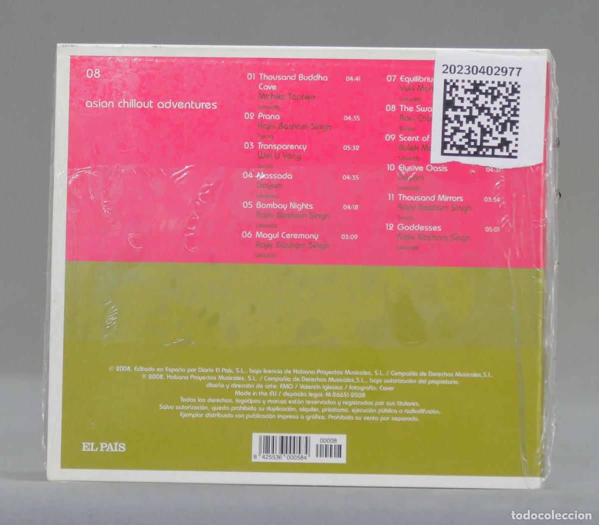 CDs de m&uacute;sica: CD. ASIAN CHILLOUT ADVENTURES. PRECINTADO - Foto 2