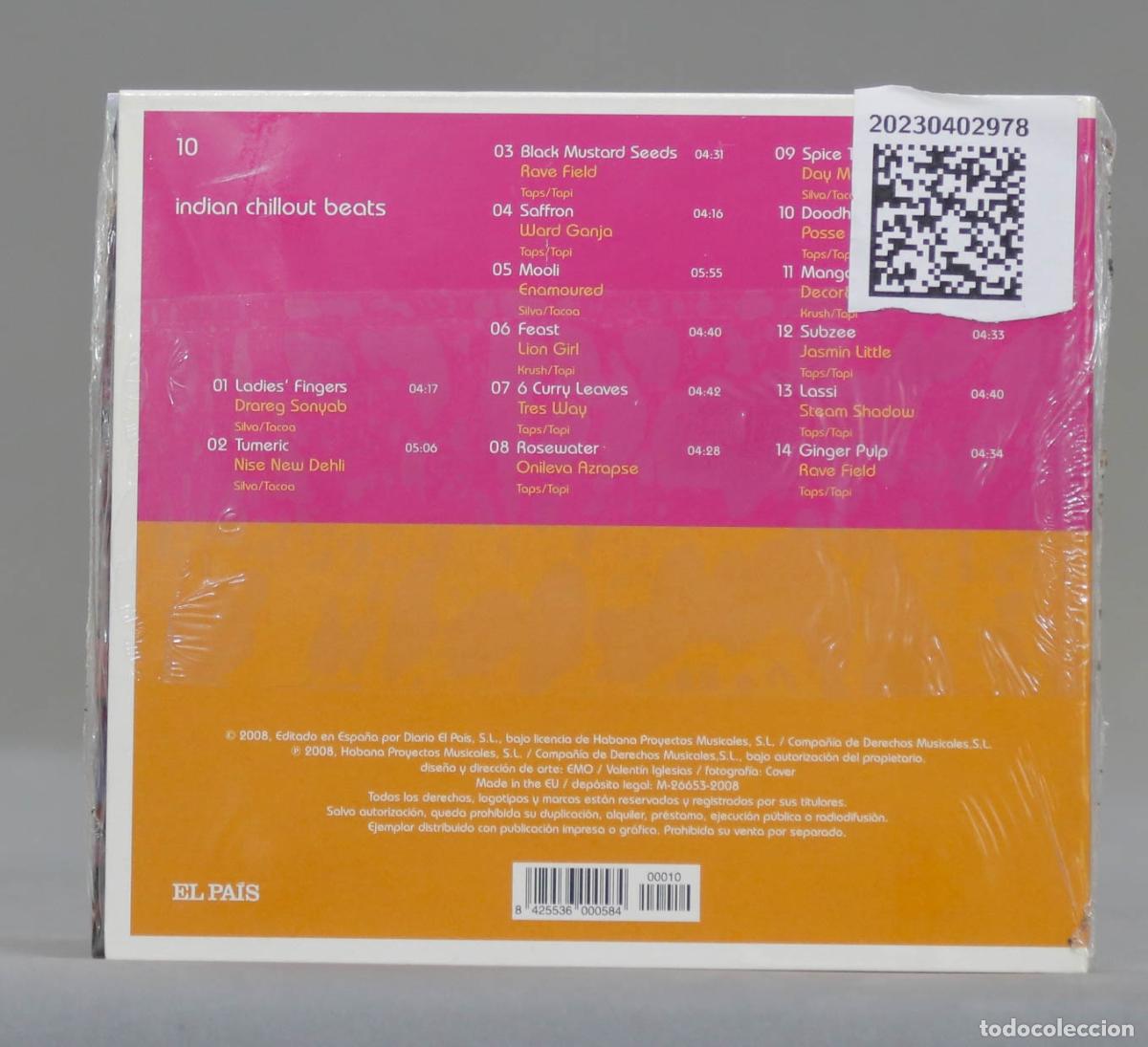 CDs de m&uacute;sica: CD. INDIAN CHILLOUT BEATS. PRECINTADO - Foto 2
