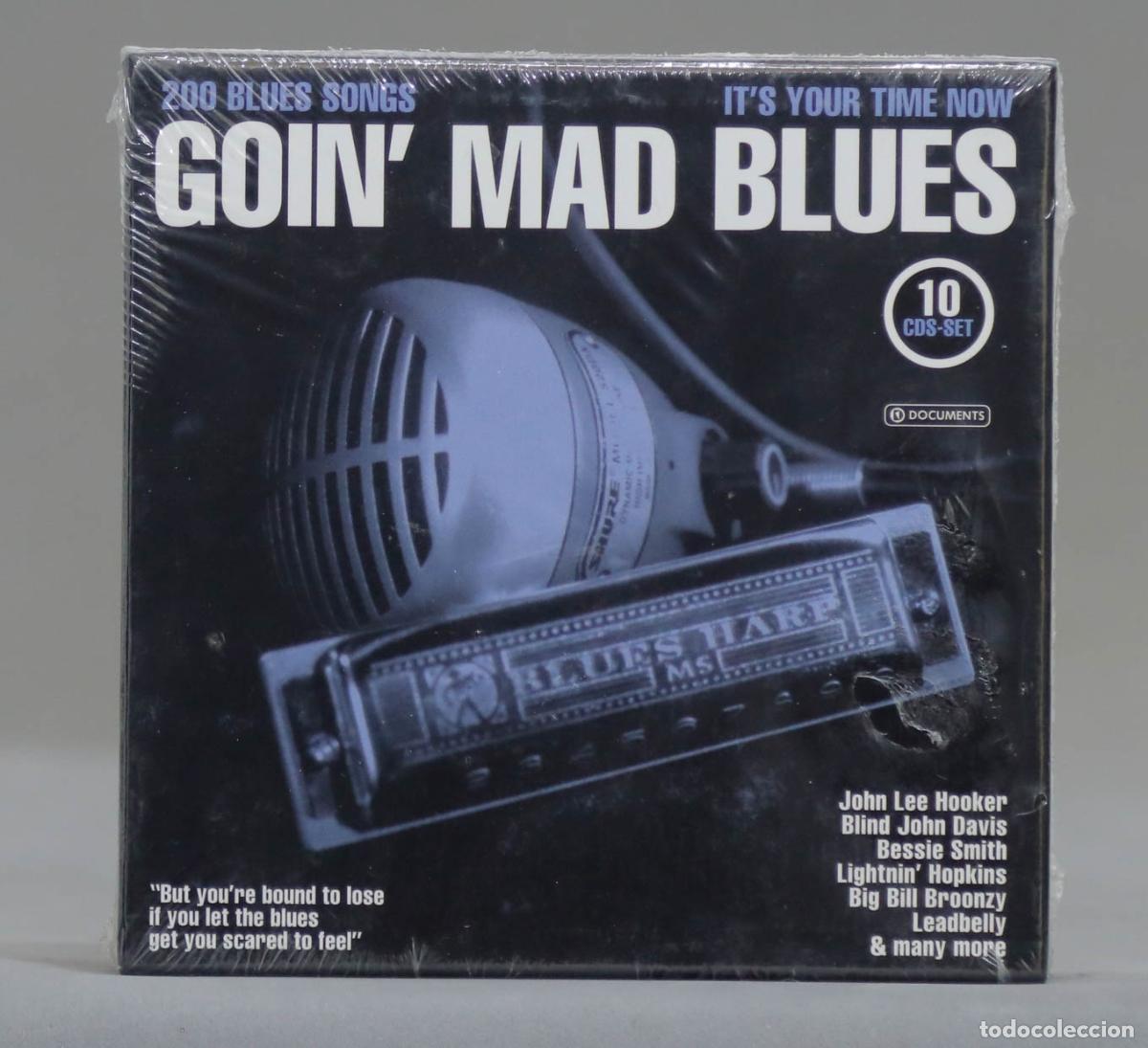 Musik-CDs: 10 CD. Goin&acute; Mad Blues. PRECINTADO