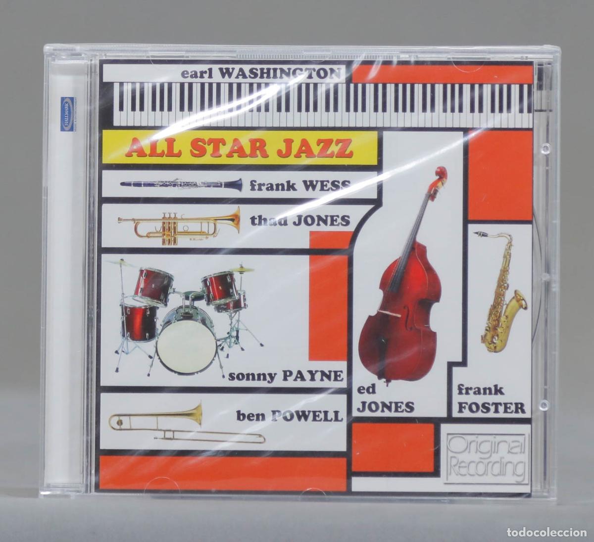Musik-CDs: CD. Earl Washington &ndash; All Star Jazz. PRECINTADO