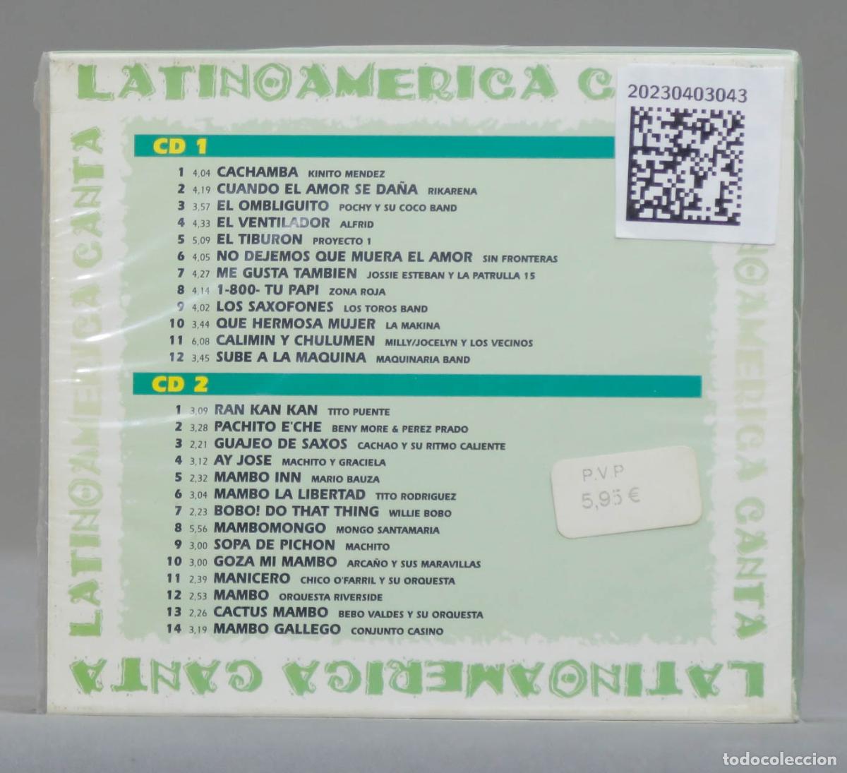 CDs de m&uacute;sica: 2 CD. MERENGUE Y MAMBO. PRECINTADO - Foto 2