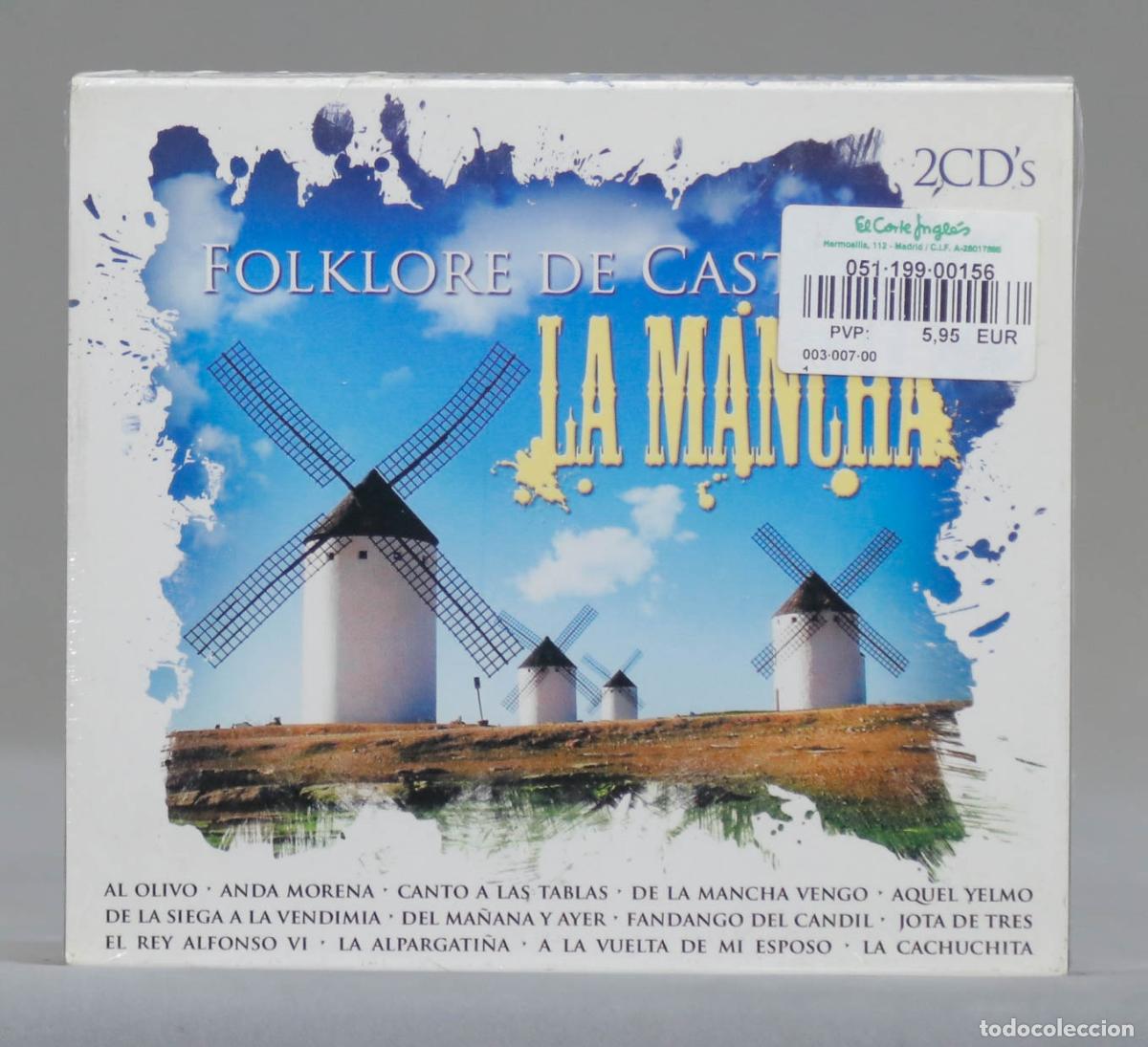CDs de m&uacute;sica: 2 CD. Folklore de Castilla La Mancha. PRECINTADO - Foto 1