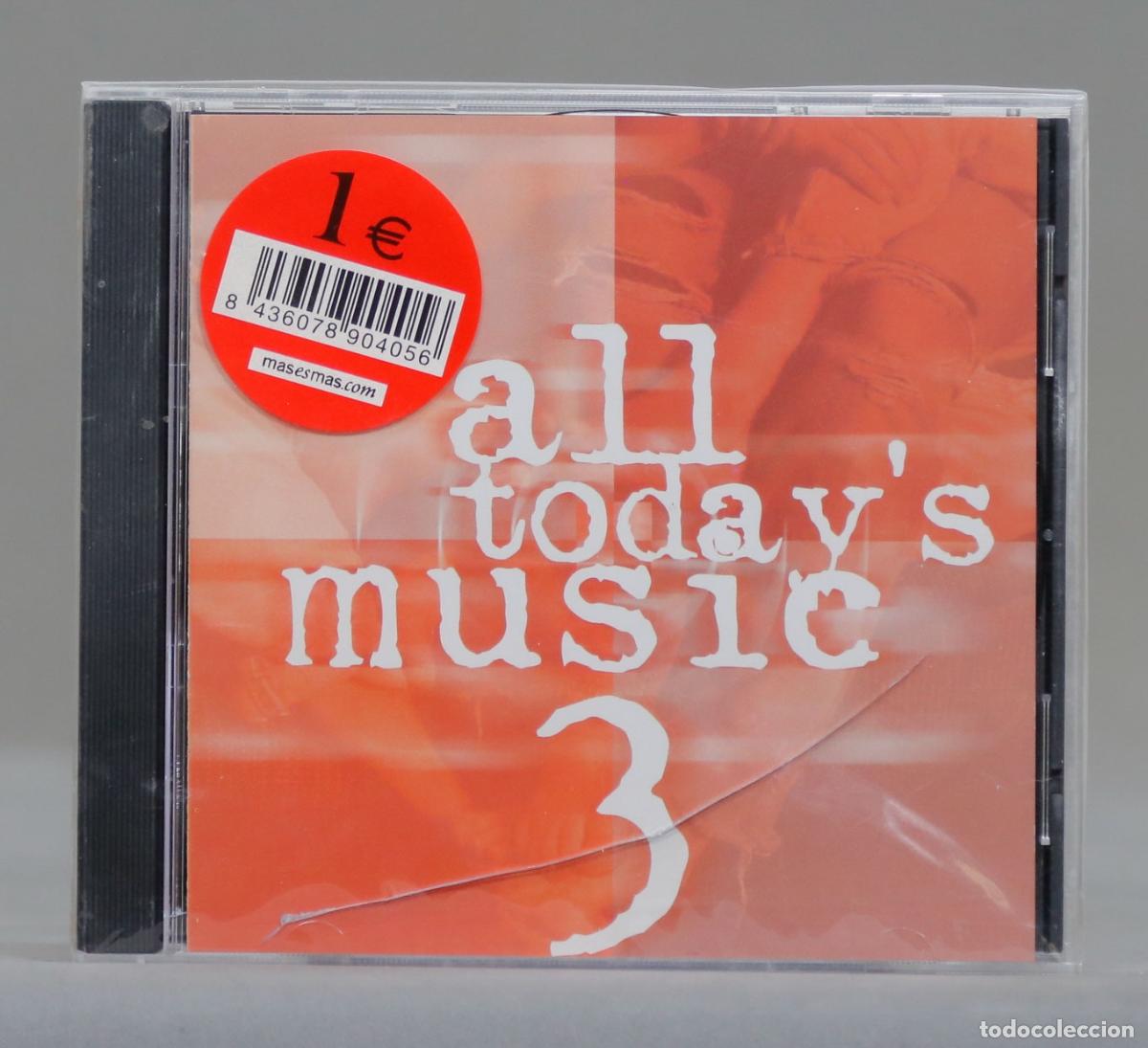 CDs de m&uacute;sica: CD. ALL TODAY&acute;S MUSIC. 3. PRECINTADO