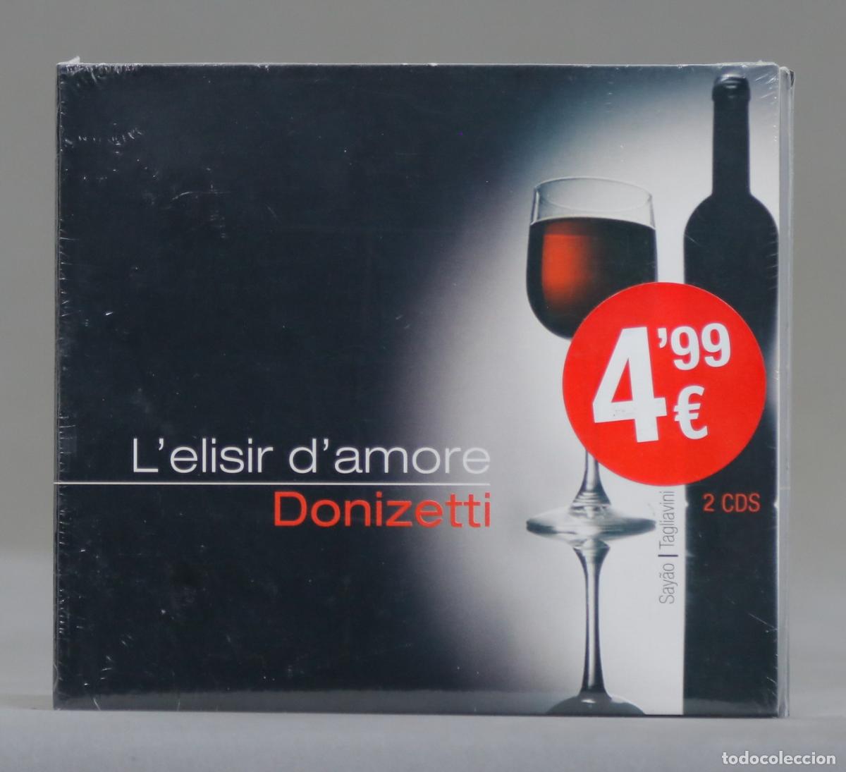CDs de m&uacute;sica: CD. Antonicelli &ndash; L&acute;Elisir D&acute;Amore. DONIZETTI. PRECINTADO - Foto 1