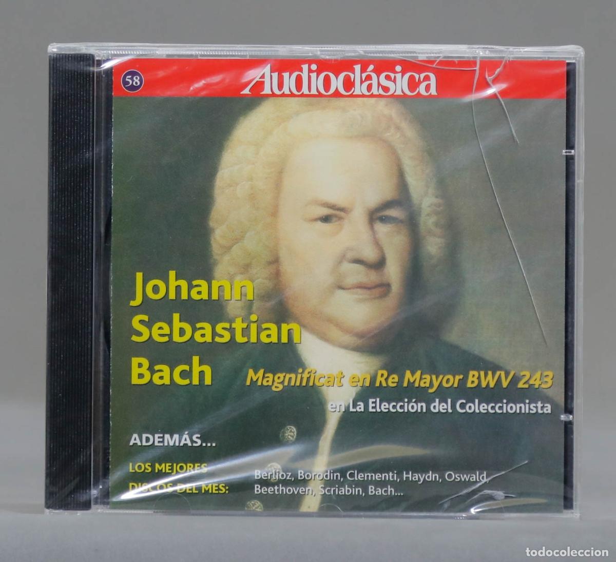 CDs de m&uacute;sica: CD. BACH. AUDIOCLASICA. 58. PRECINTADO - Foto 1