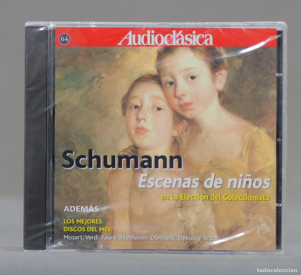 CDs de m&uacute;sica: CD. SCHUMANN. AUDIOCLASICA. 64. PRECINTADO - Foto 1