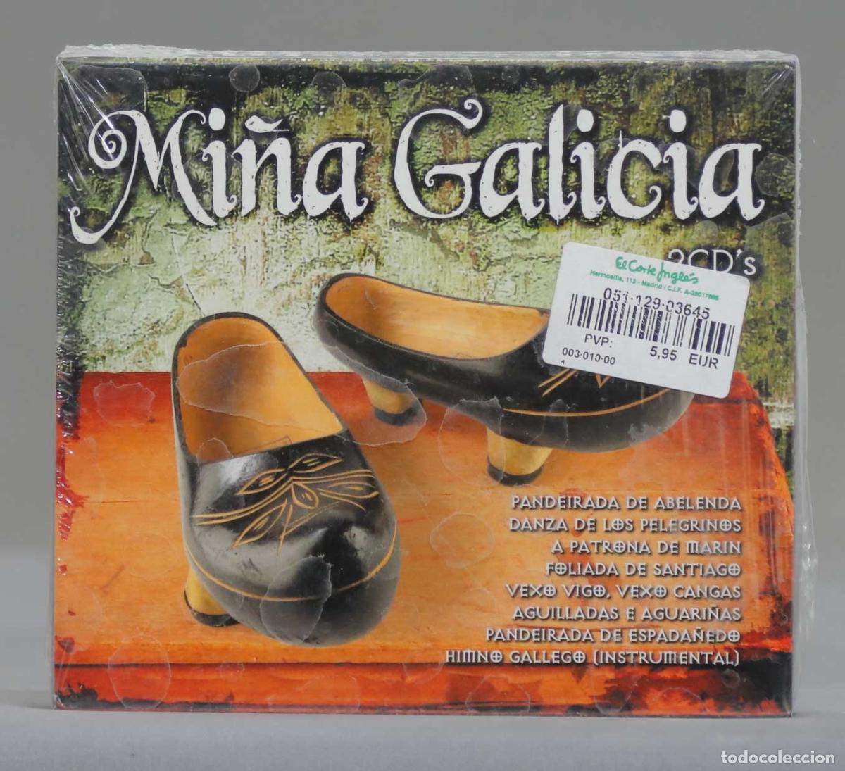 CDs de m&uacute;sica: 2 CD. MI&Ntilde;A GALICIA. PRECINTADO - Foto 1