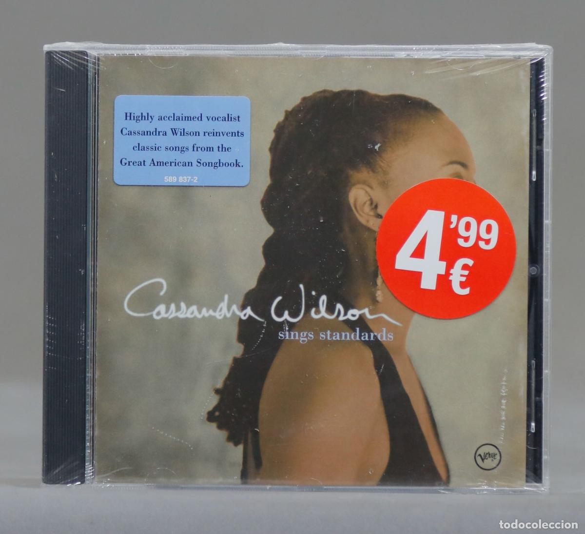 CDs de m&uacute;sica: CD. Cassandra Wilson &ndash; Sings Standards. PRECINTADO - Foto 1