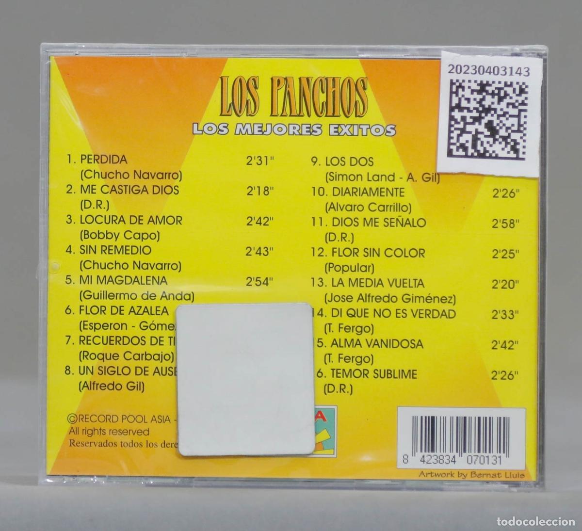 CDs de m&uacute;sica: CD. LOS PANCHOS. LOS MEJORES EXITOS. PRECINTADO - Foto 2