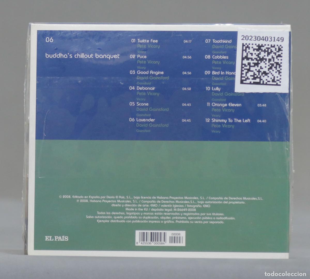 CDs de m&uacute;sica: CD. BUDDHA&acute;S CHILLOUT BANQUET. PRECINTADO - Foto 2