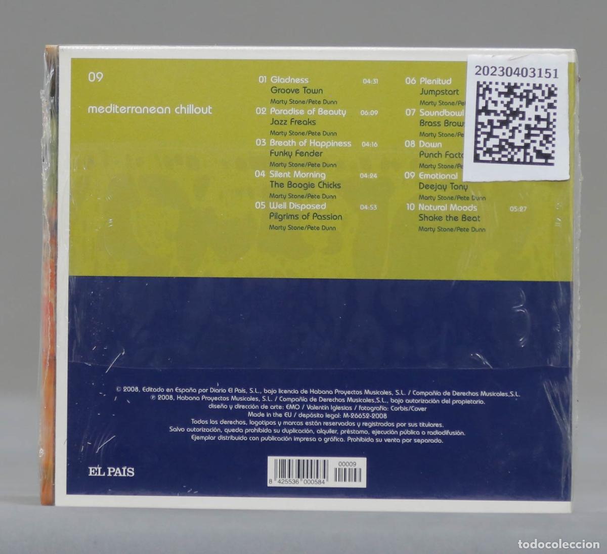 CDs de m&uacute;sica: CD. MEDITERRANEAN CHILLOUT. PRECINTADO - Foto 2