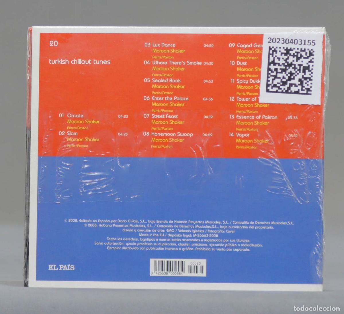 CDs de m&uacute;sica: CD. TURKISH CHILLOUT TUNES. PRECINTADO - Foto 2