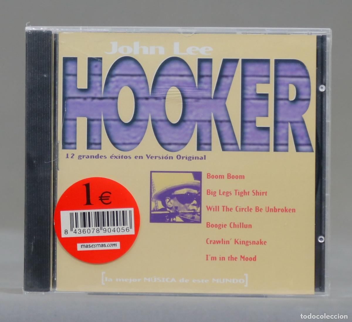 CDs de m&uacute;sica: CD. LEE HOOKER. 12 GRANDES EXITOS EN VERSION ORIGINAL. PRECINTADO - Foto 1
