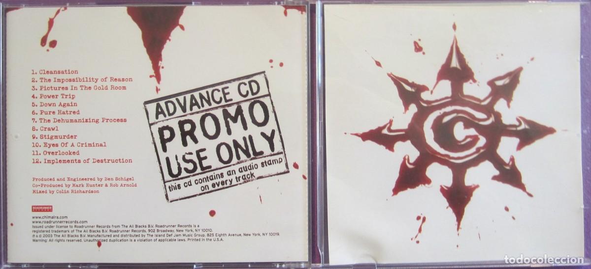 CDs de m&uacute;sica: CHIMAIRA: THE IMPOSSIBILITY OF REASON. HEAVY METAL U.S.A.
