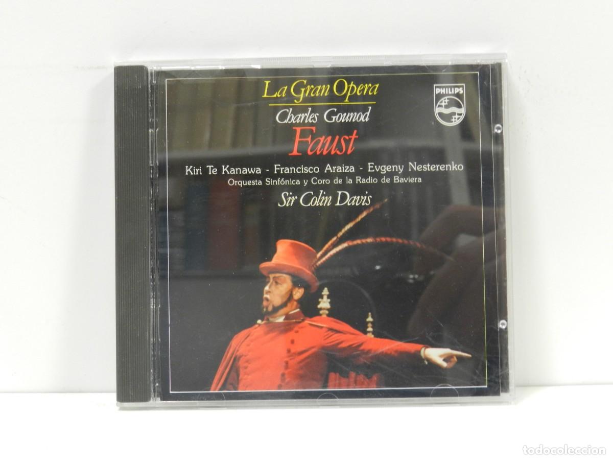 CDs de m&uacute;sica: DISCO CD. Gounod &ndash; Faust - La Gran &Oacute;pera. COMPACT DISC. - Foto 1