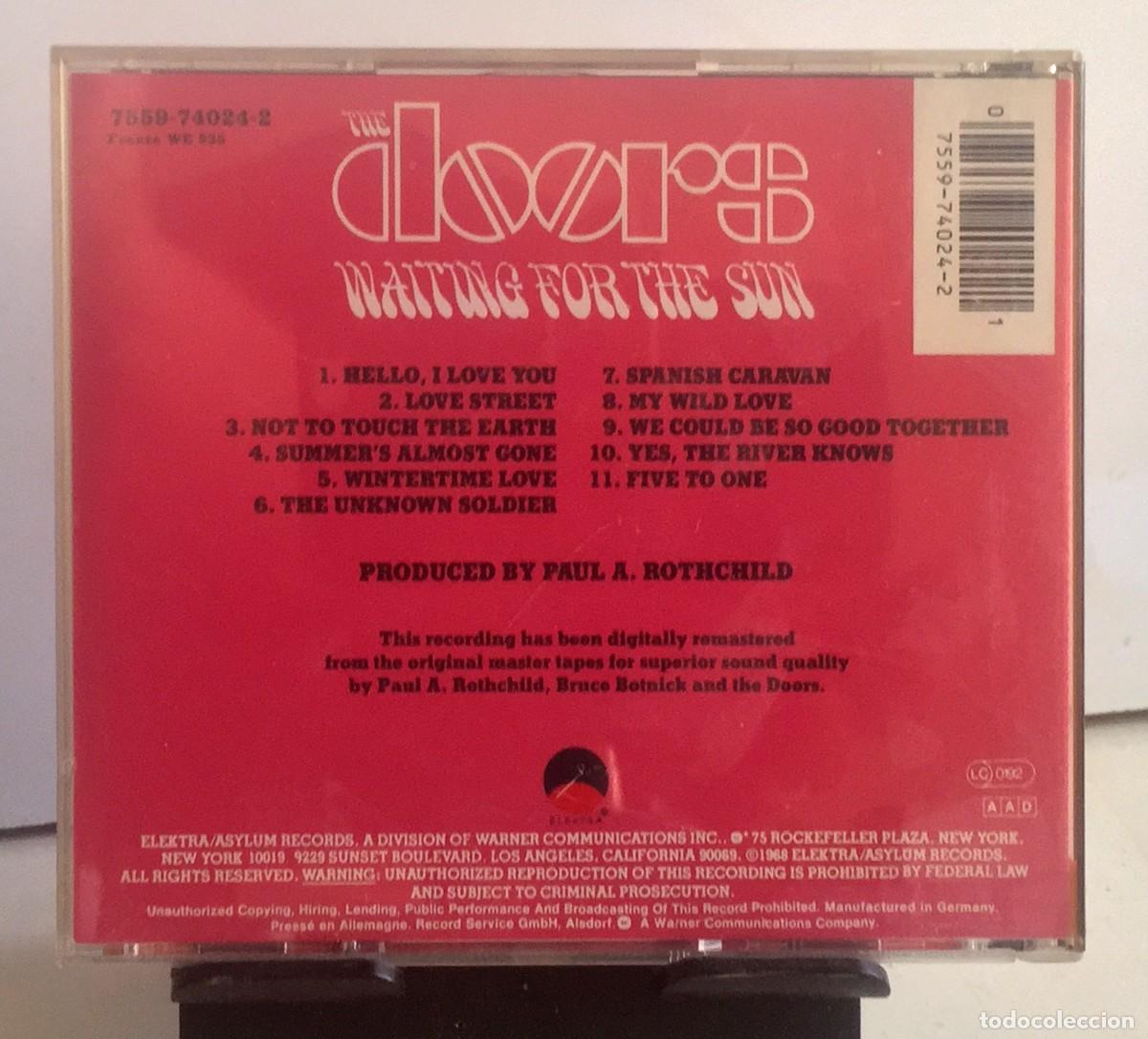 CDs de m&uacute;sica: The Doors - Waiting For The Sun - CD - Foto 3
