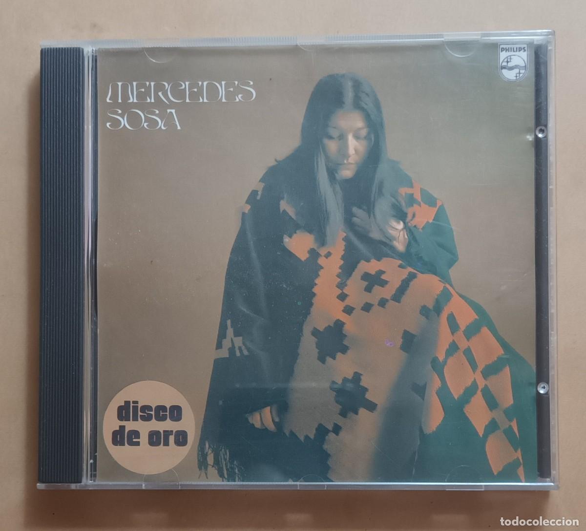 CDs de m&uacute;sica: CD - MERCEDES SOSA - DISCO DE ORO - Foto 1