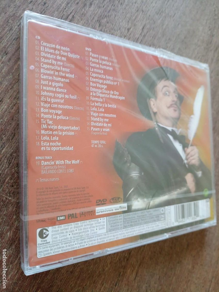 CDs de m&uacute;sica: VIVA MONDRAGON CD DVD - Foto 2