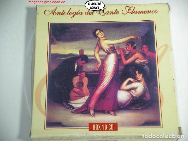 Musik-CDs: Antolog&iacute;a del Cante Flamenco, Box, 10 CD, Edici&oacute;n Especial Exclusiva Movie Music excelente estado D2