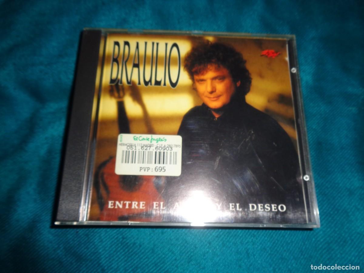 CDs de m&uacute;sica: BRAULIO. ENTRE EL AMOR Y EL DESEO. CD. IMPECABLE(#) - Foto 1