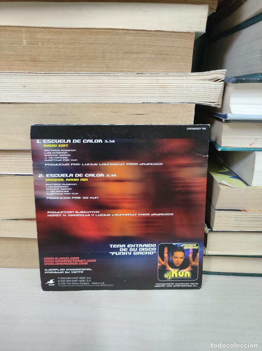 CDs de m&uacute;sica: djkun escuela de calor - Foto 2