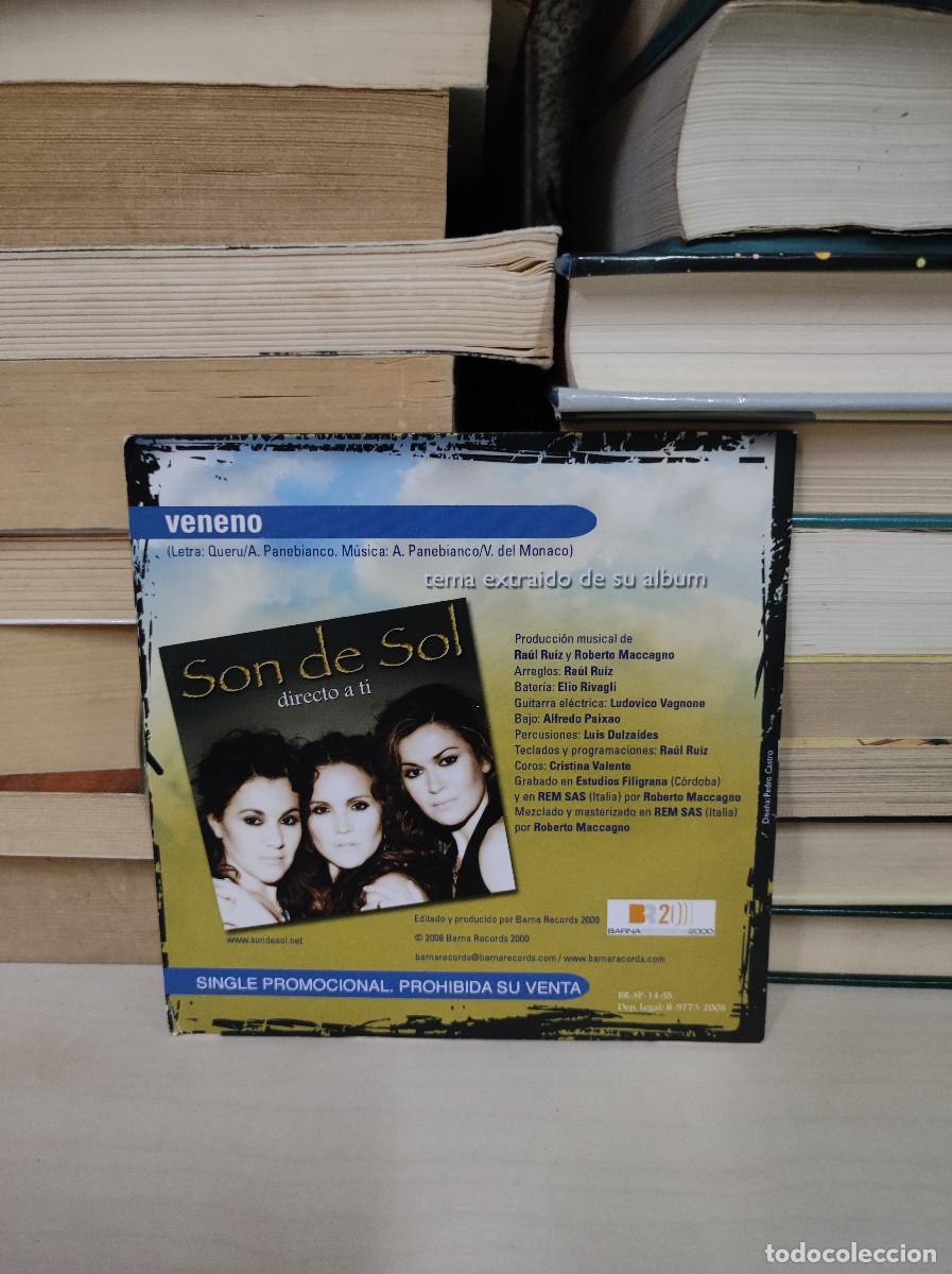 CDs de m&uacute;sica: Son De Sol &ndash; Veneno - Foto 2
