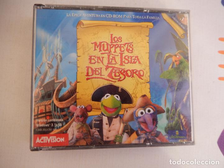 CDs de m&uacute;sica: LOS MUPPETS EN LA ISLA DEL TESORO - 3 CD + LIBRETO - ACTIVISION - Foto 1